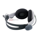 Skque White Microphone Stereo Headset for Xbox 360